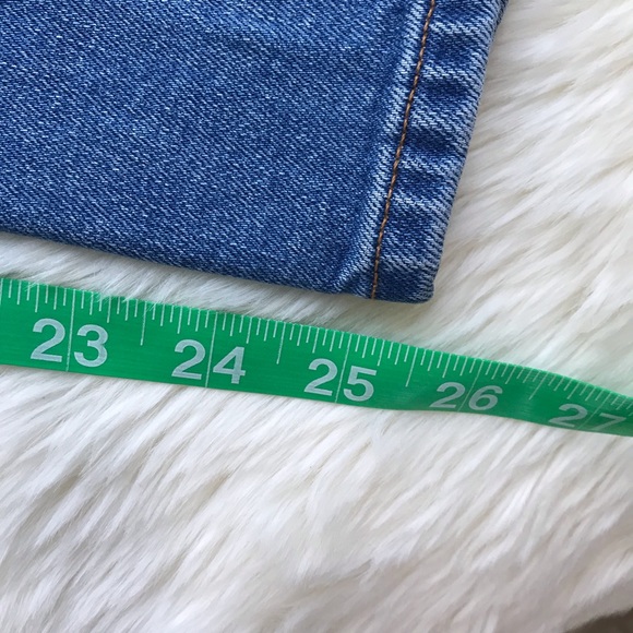 Acne Studios Row Carter Medium Wash High Rise Jean - Picture 7 of 7